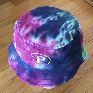 Tie Dye Embroidered Bucket Hat (Brand New)